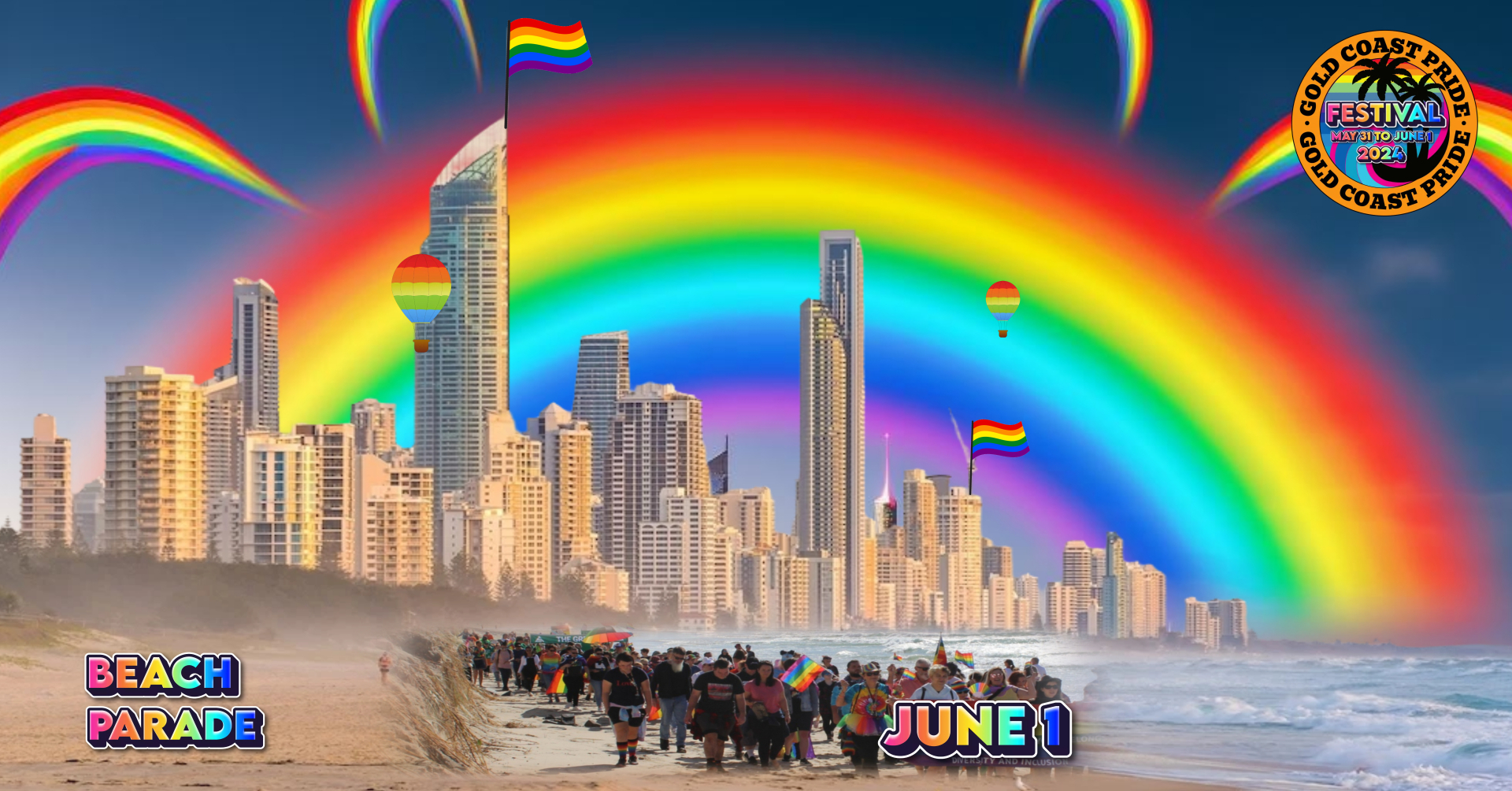 Beach and Street Parade