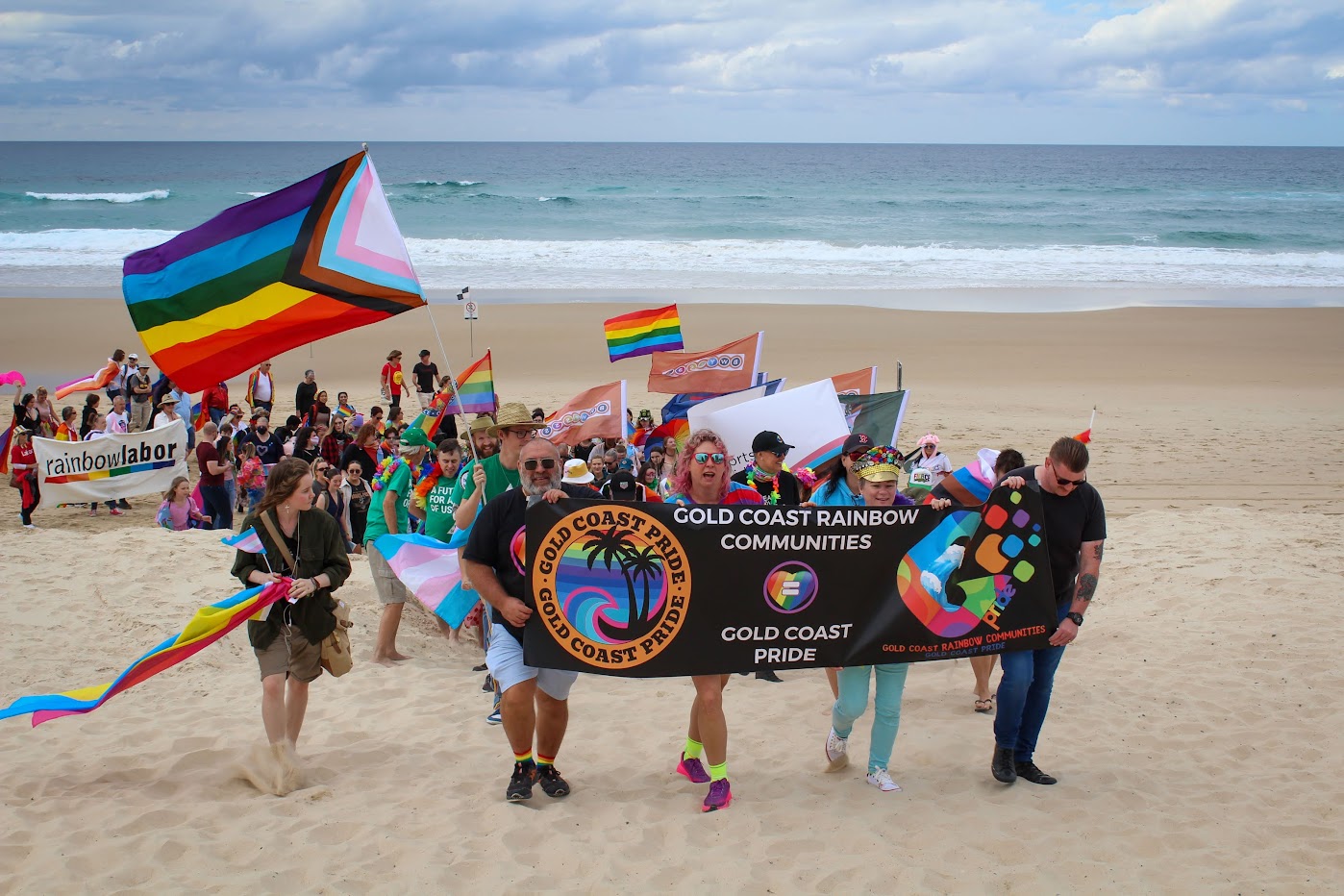 Pride March at Gold Coast Pride Festival