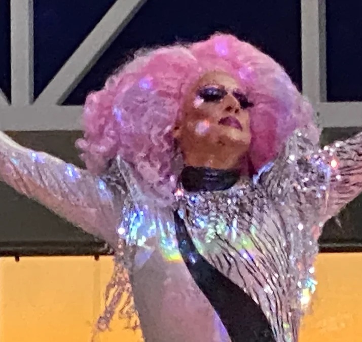 Drag queen performance